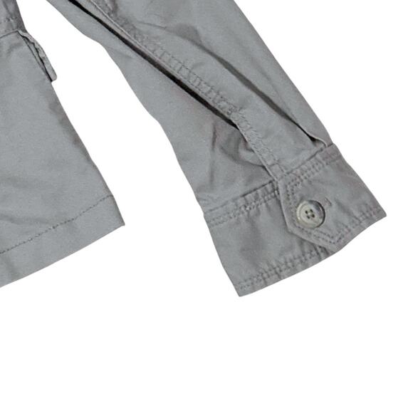 LOFT Gray Jacket - Size 8 - Casual Classic w/ Pockets & Figure-Flattering Waist - Picture 8 of 10